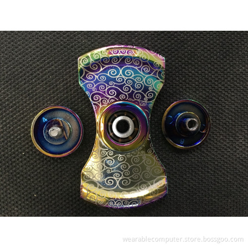 Anti stress finger spinner custom hand fidget gyro spinner hand spinner with fast shipping